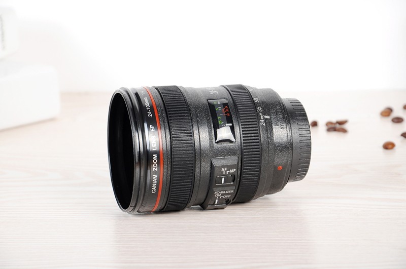 Camera Lens Portable Coffee Mug - Image 3