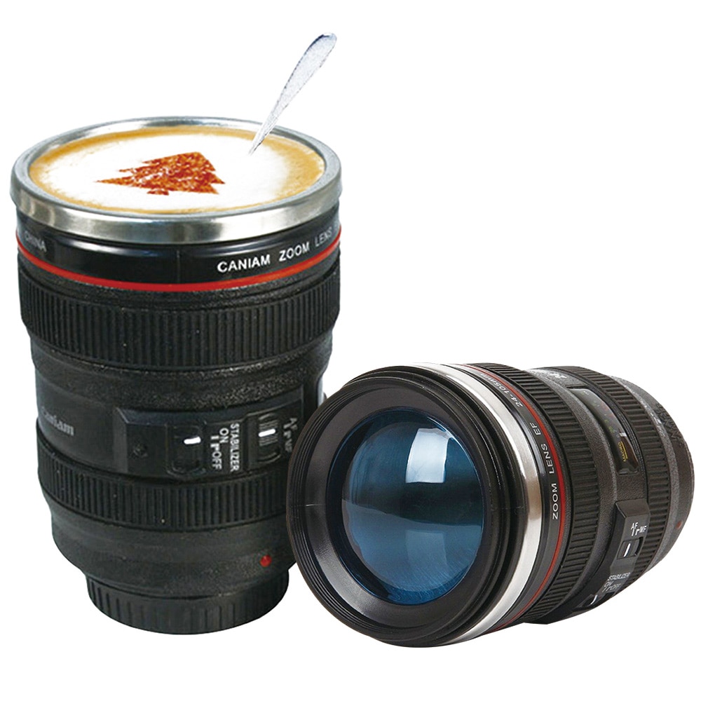 Camera Lens Portable Coffee Mug - Image 8